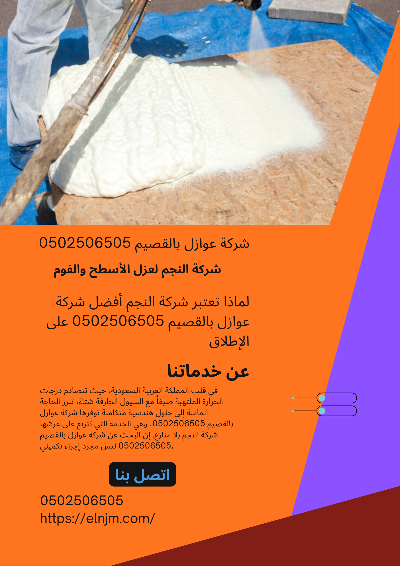 شركة عوازل بالقصيم 0502506505